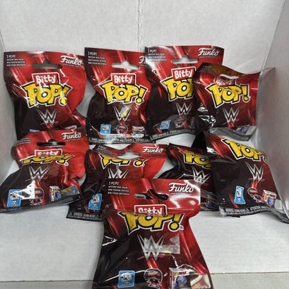 Wrestle Mania Wwe Funko Caixa Surpresa Dwayne Johnson Steve Austin Mini Boneco de Ação Modelo Caixa Mistério de Surpresa Decoração de Mesa