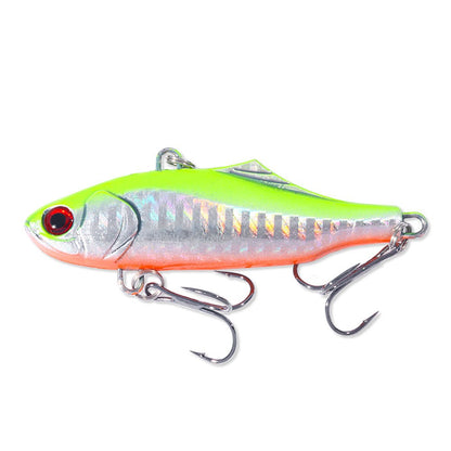 1 unidade de isca de pesca VIB de inverno 7cm 24g, iscas de pesca de inverno de arremesso longo que afundam, iscas artificiais Crankbait