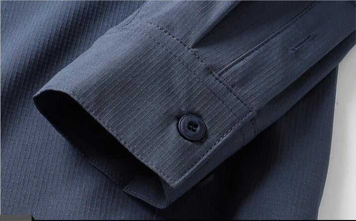 Men Outdoor Elastic Quick Drying Ventilation Cargo Shirts Spring Male Long Sleeves Thin Breathable Comfortable Waterproof Shirts