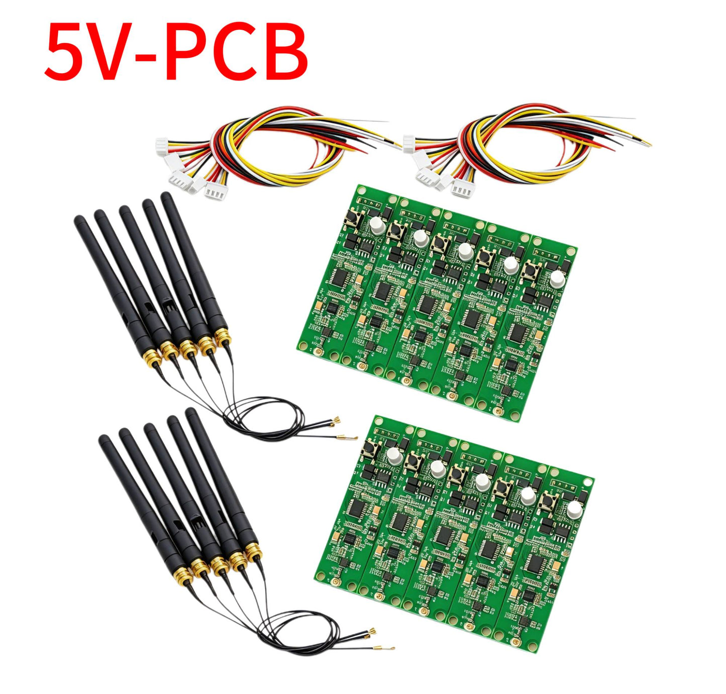 A9 2.4G ISM DMX Wireless Controller PCB Module 2 in 1 DMX512 Transmitter Receiver For Stage Light Built-in DIY 485EE