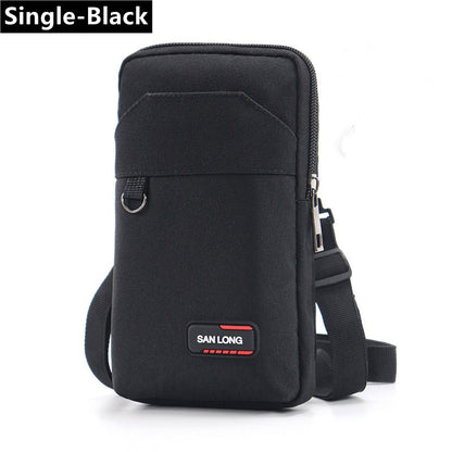 New Waterproof Waist Bag Purse Single/double Layer Outdoor Military Waist Fanny Pack Men Phone Pouch Camping Hunting Bags