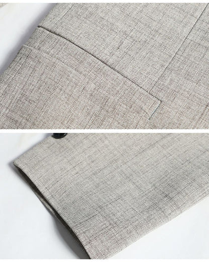 2025 New Men's Suit Jacket Thin Blazers Spring Autumn Solid Business Casual Suit Jacket Men Clothing  Blazer Hombre Coats