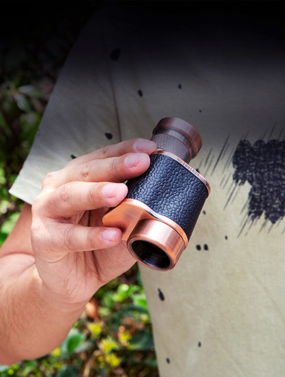 Monocular Potente Russo 8X24 Estrutura de Metal Telescópio Profissional Portátil Militar Telescópio Lente Totalmente Óptica Para Acampamento