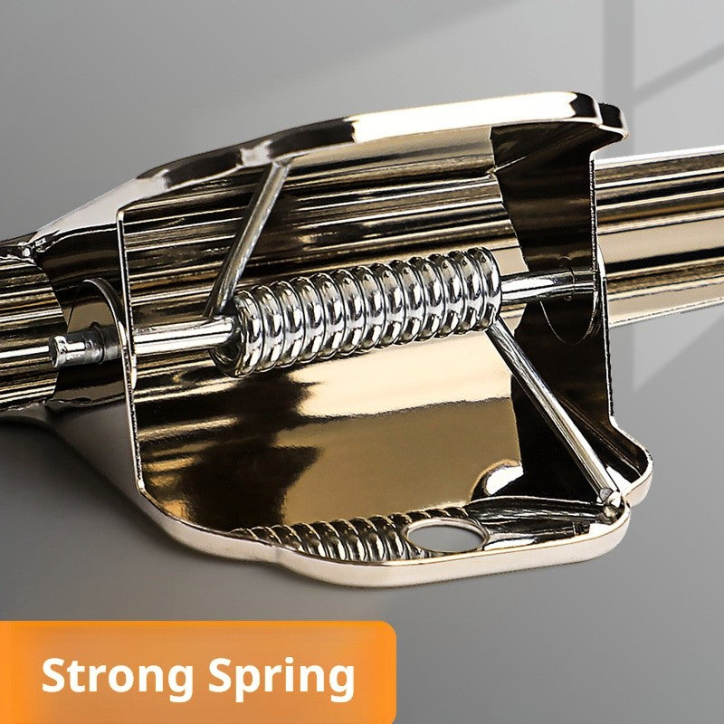 6pcs Stainless Steel Multifunctional Metal Binders Paper Binders Strong Binders School Office Home Stationery Supplies