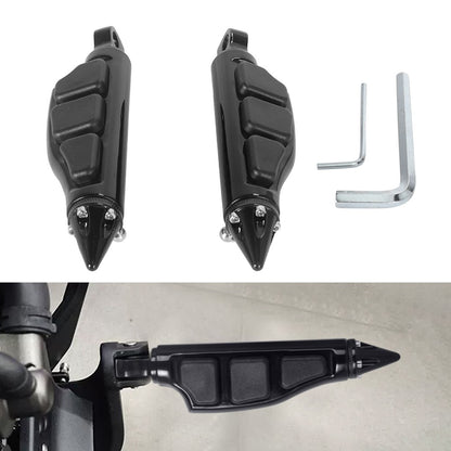 Motorcycle CNC Foot Pegs Footrest For Harley Sportster Iron XL 883 1200 Touring Custom Dyna Fat Bob Softail Fat Boy Street 750