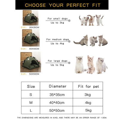 Cama Barraca para Pets, Acessórios e Suprimentos para Gatos, Almofadas Quentes, Móveis, Sofá, Cestas, Camas, Tendas, Toca de Gato, Inverno