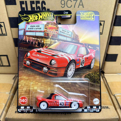 In Stock Hot Wheels Premium Boulevard 1:64 Diecast Collectible Car Model Ford GT Nissan Lamborghini Ford RS200 Alloy Vehicle Toy