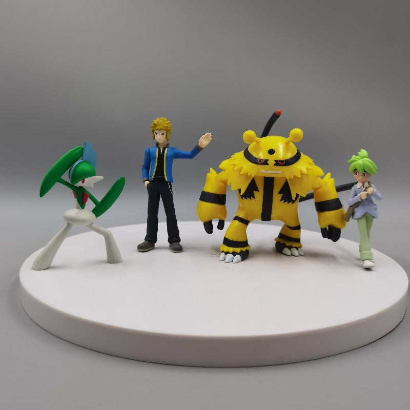 In Stock Pokemon Action Figure Ectoplasma Electabuzz The World of Proportions Anime Model Desktop Ornament Children Toys Gifts
