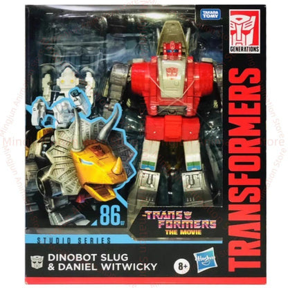 Em estoque Transformação Brinquedo Estúdio Série SS86 Slag Modelo 86 G1 SS86 Dinossauro SLUG & DANIEL WITWICKY Triceratops Presente