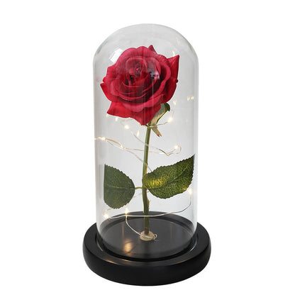 2026 Drop shipping Galaxy Rose Artificial Flowers Beauty and the Beast Rose Wedding Decor Creative Valentine's Day Mother's Gift