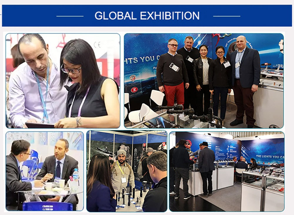 Super Bright Spotlight Long Range LED Flashlight With 26800 Parallel Battery Rechargeable Lamp Tactical Torch Waterproof Lantern