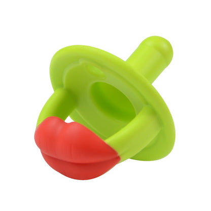 TYRY.HU Baby Newborn Soft Food Silicone Nipple Infant Safe Circle Type Nipples Toddler Pacifier Kids Teether Toy For Boy Girls
