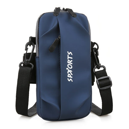 1pc Lightweight Multi-functional Satchel Bag for Men Women, Sport Running Bag for Coins Keys Cards Phone