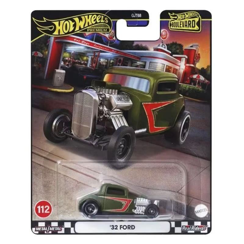 Hot Wheels Originais GJT68 Boulevard Série Veículo Diecast Carroceria de Liga Mitsubishi Customizado Carros de Coleção Modelo Surpresa Em Estoque