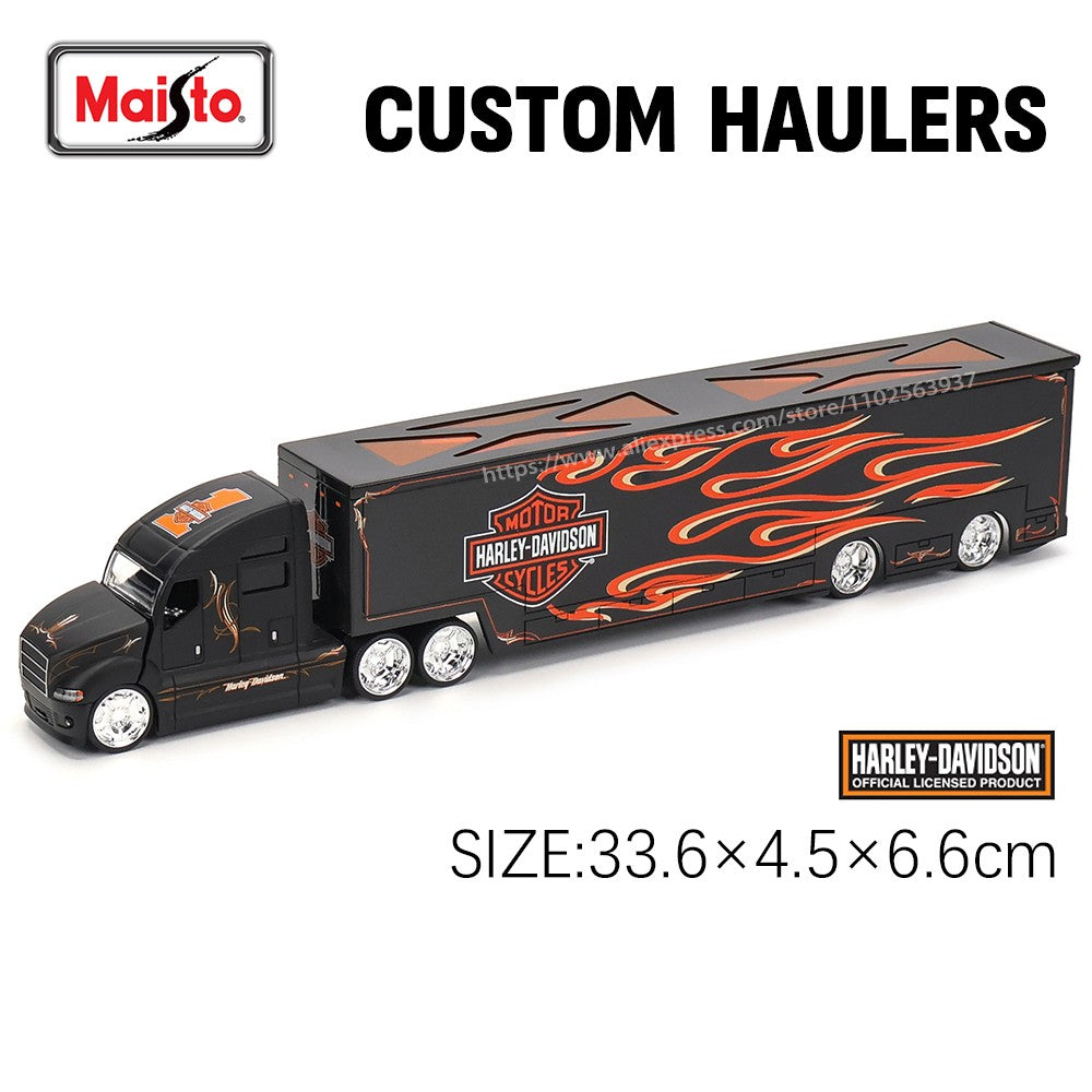 Maisto 1:64 MACK Anthem LoneStar UP Transporte Fabricação de Fundição Reboque Modelo Simulação Modelo Coleção de Carro de Liga