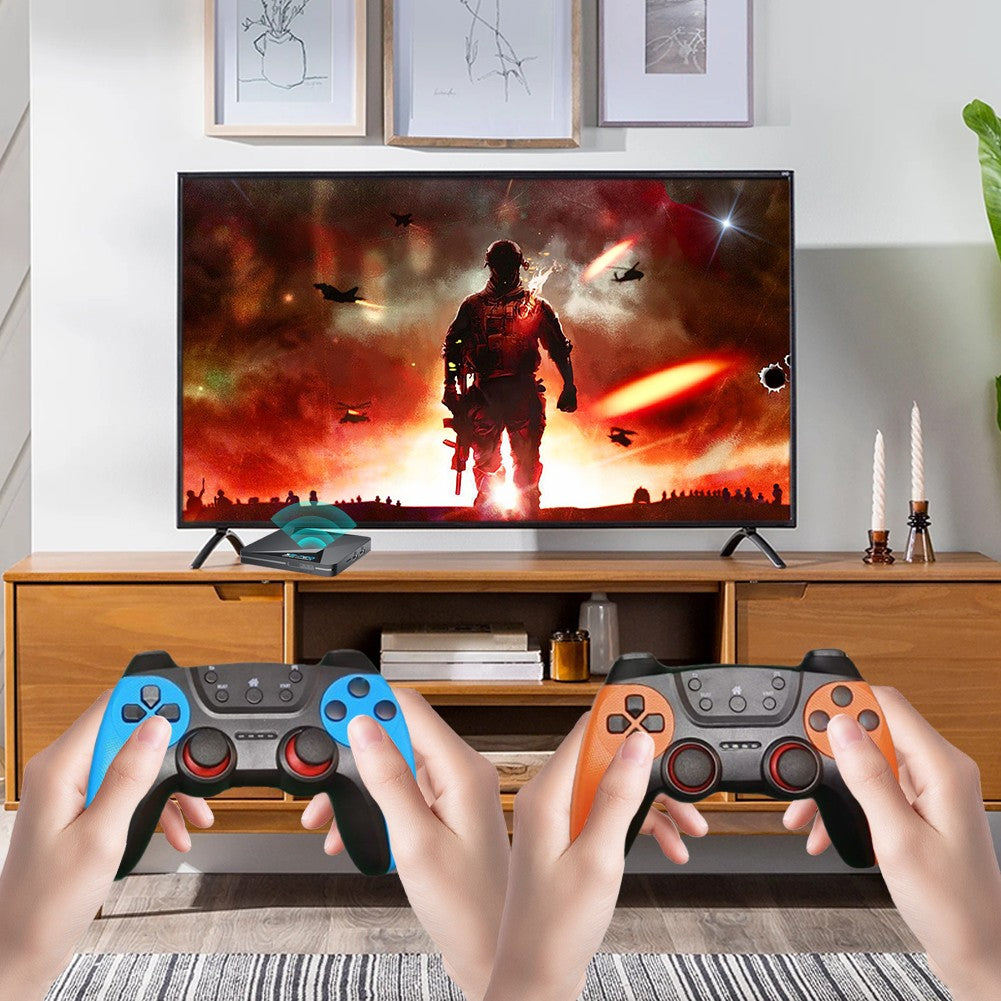 Super Console X2 Pro Game Box US/UK/EU Retro Video Game Console TV Box 100000 Video Games for SS/MAME/FC/NAOMI/Sega with Gamepad