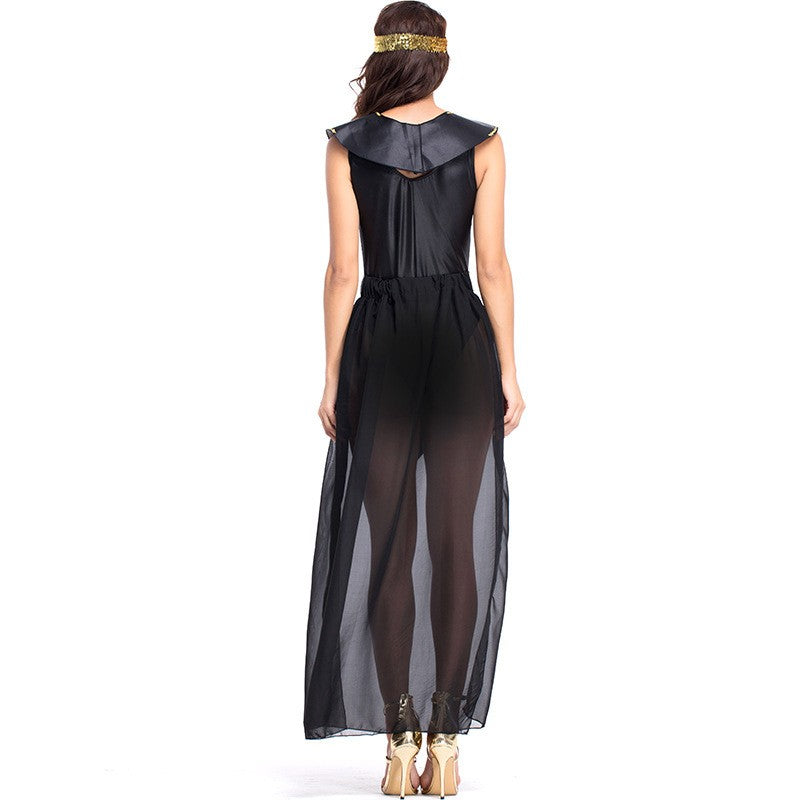 Halloween Ancient Egypt Egyptian Costume for Adult Cleopatra Queen Cosplay Carnival Party Party Dress