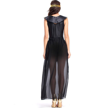 Halloween Ancient Egypt Egyptian Costume for Adult Cleopatra Queen Cosplay Carnival Party Party Dress