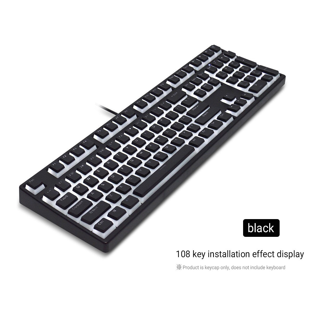 129 Teclas Pudding Keycaps Perfil OEM PBT Double Shot Keycap Para Teclado Mecânico Mx Switch Layout ISO Teclas retroiluminadas RGB