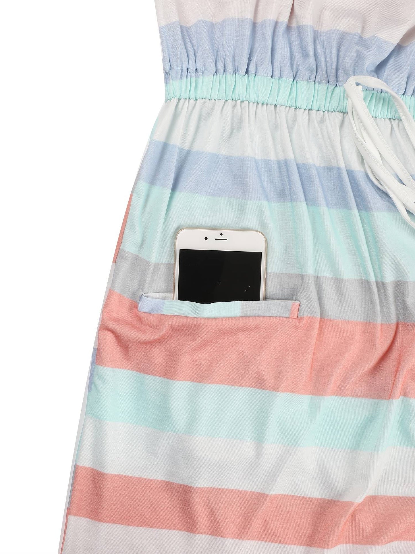 Sleeveless Dress for Women Clothing 2024 Summer Vacation Pullover Beach Sundress
