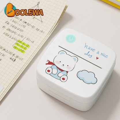 1200mAh Mini Printers Wireless Bluetooth Label Maker Printer 57mm Thermal Stickers Printer For School Home Text Photo Printing