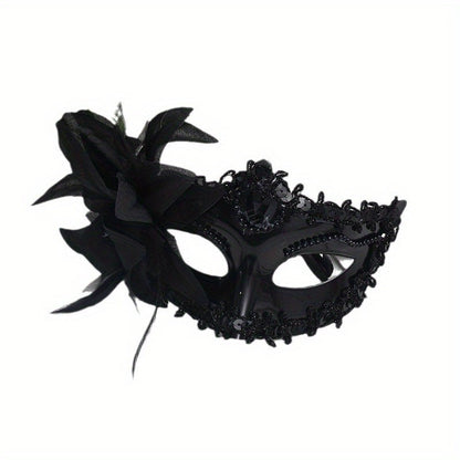 1pc Elevate Your Look with A Stunning Lily Masquerade Mask for Your Next Party or Prom!