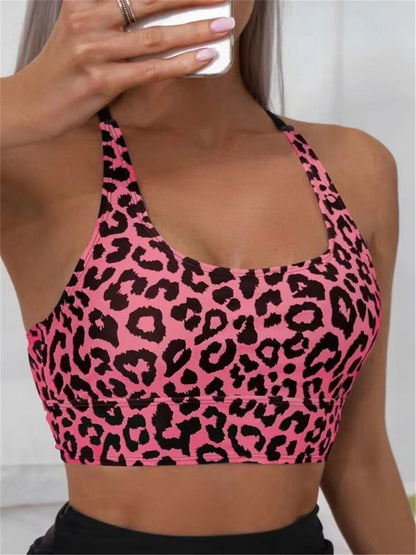 Leopard Swimwear Women High Waist Swimsuit 2025 Sexy Back Hollow Out Swimsuit Beach Wear Female Bathers Bathing Swimming Summer