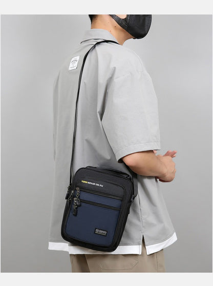 New Fashion Oxford Men Crossbody Bag Single Shoulder Bags Big Capacity Storage Bag Fashion Multi-Pockets Business Crossbody Bags