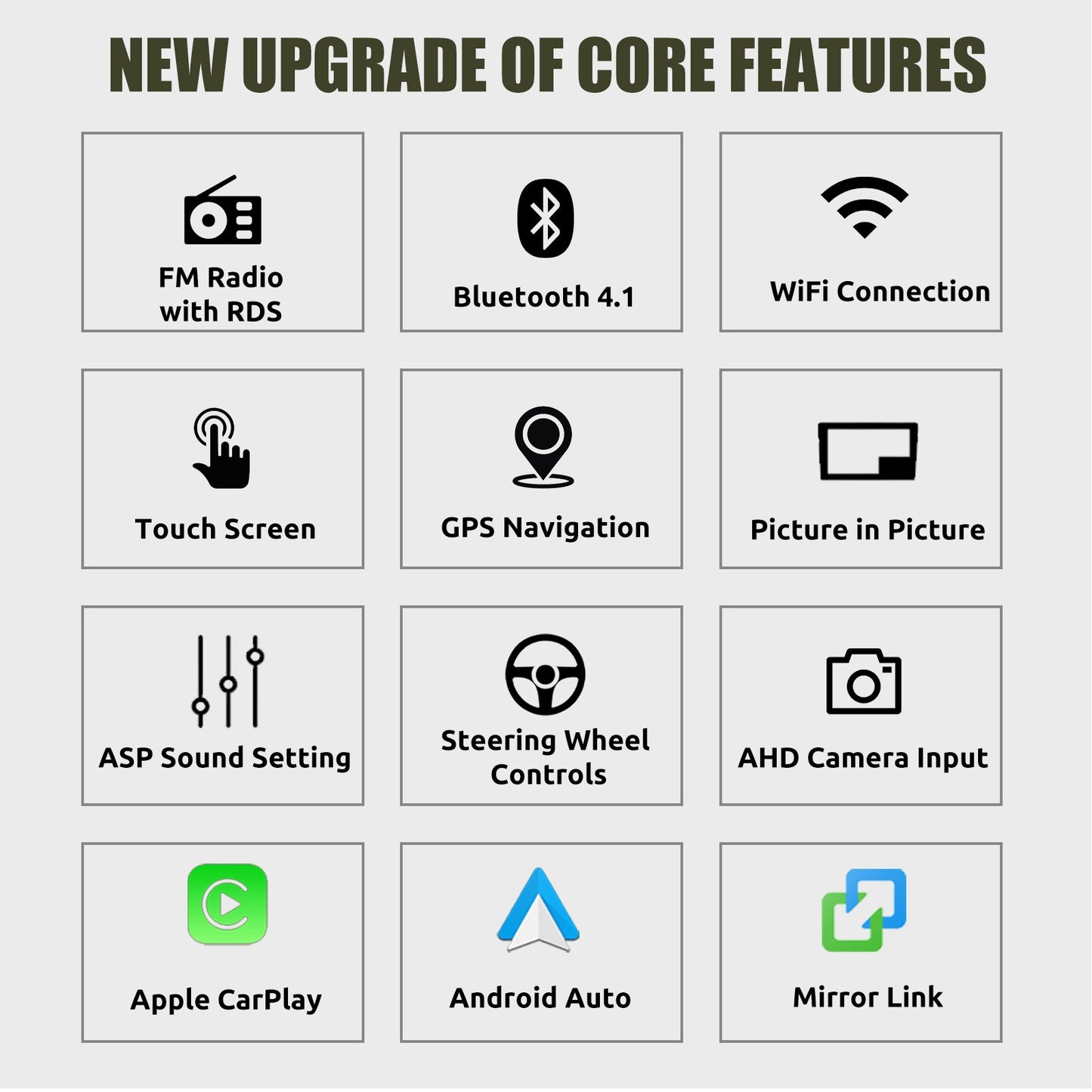 4+64G 10.1" For Honda Accord 7 2003-2007 Android 14 Car Stereo Radio GPS Navi Apple CarPlay WiFi BT Head Unit IPS Touch Screen