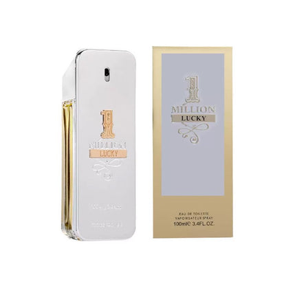 Golden Million Gold ,Perfume  Fragrance Cologne Fresh Men's Woody Brick Extrait - Men's Long-Lasting 100ml  Perfume Pray