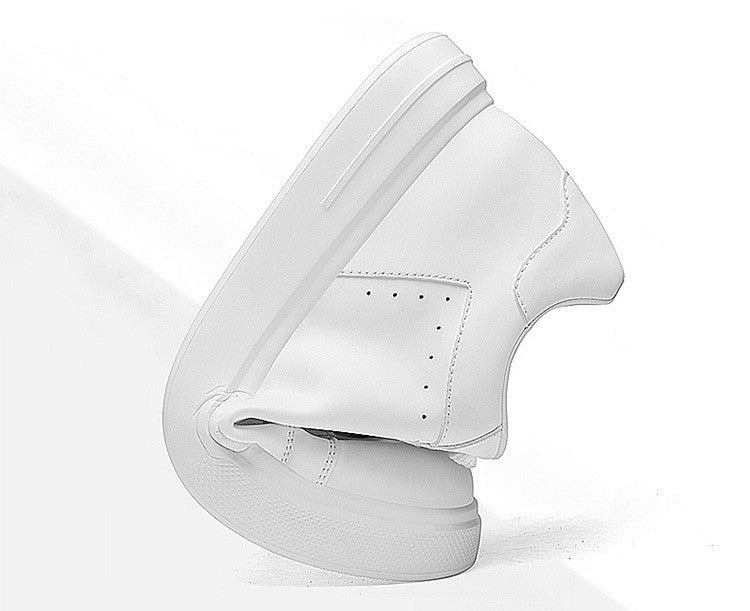 Sneakers Man Elevator Shoes White Black Taller Shoes Men Leisure Fashion Sports Increasing Shoes Increase in Height 6-10Cm