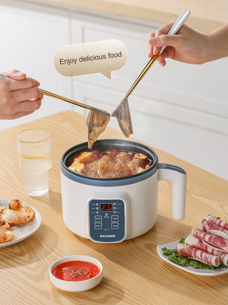 Panela Elétrica de Arroz Multicooker Multifuncional Panela de Sopa Mini Hotpot Eletrodomésticos de Cozinha Ofertas para 1-2 Pessoas