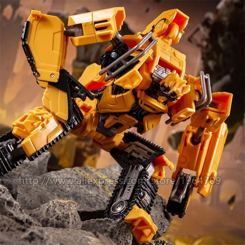 DD02 Anime Transformation Toys AOYI 8 EM 1 Boneco Articulado Maneiro Modelo Scrapper G1 KO SS60 Devastator Engenharia Carro Robô Menino