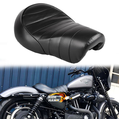 Assento de Motorista de Moto Assento Traseiro de Passageiro Pillion Preto Conjunto de Assento Sporster para Harley Sportster Iron 883 XL883N 2016-2022