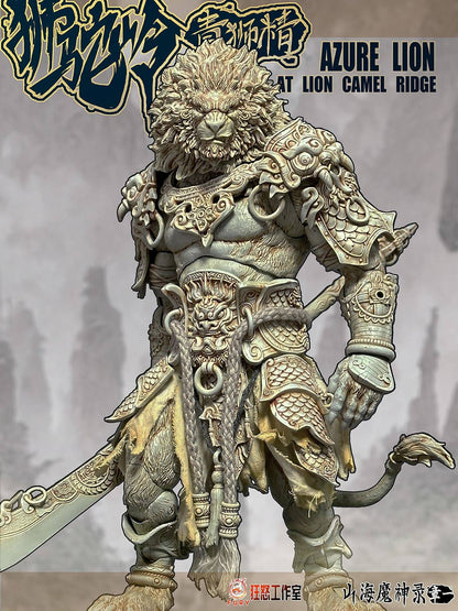 Fury Toys 1/12 Azure Lion Demon King Boneco de Ação Versão Dourada Versão Clássica Brinquedos de Modelo Colecionáveis Figuras de Enfeite de Mesa Presente