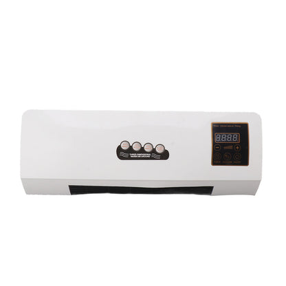Ventilador Quente de Ar Condicionado de Parede, Controle Remoto de 10m, Aquecedor de Ar Condicionado de 1800W para Quarto
