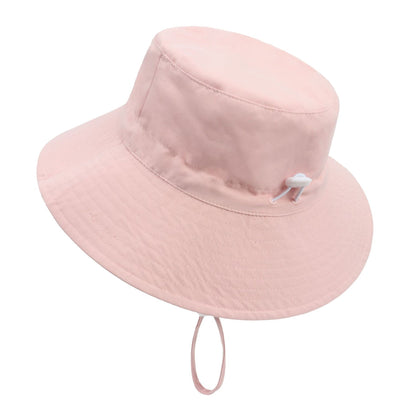 Summer big brim sun hat for child soft breathable basin cap for boys and girls outdoor bucket hat hat Fishing/Beach/Summer UV