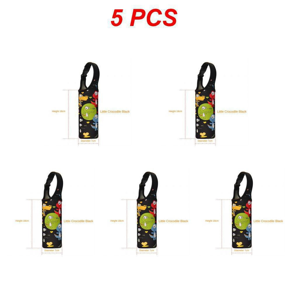 Baby Bottle Cover Portable Water Bottle Case Sleeve Sports Insulation Water Bottle Covers Pouch With Strap Holder Bottle Bag