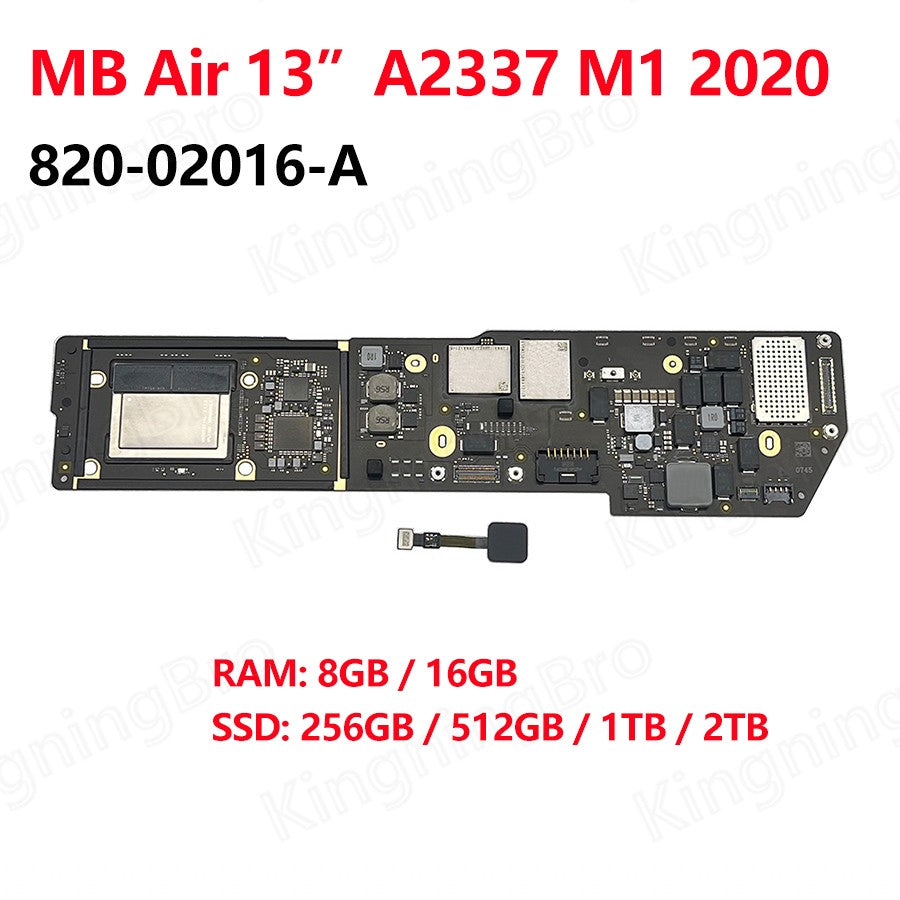 Placa-mãe A1932 Original Para Macbook Air 13" A1932 A2179 A2337 Placa Lógica 820-01521-A 820-01958-A 820-02016-A 2018 2019 2020