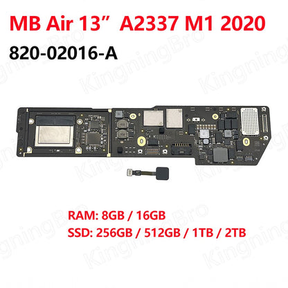 Placa-mãe A1932 Original Para Macbook Air 13" A1932 A2179 A2337 Placa Lógica 820-01521-A 820-01958-A 820-02016-A 2018 2019 2020