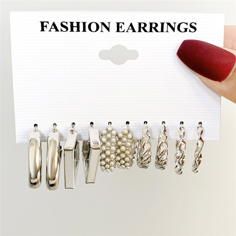 Brincos Grandes de Coração Dourado e Prateado YOBEST para Mulheres, Conjunto de Brincos Borboleta Pendurados, Presentes de Joias Femininas, Nova Moda, 2025