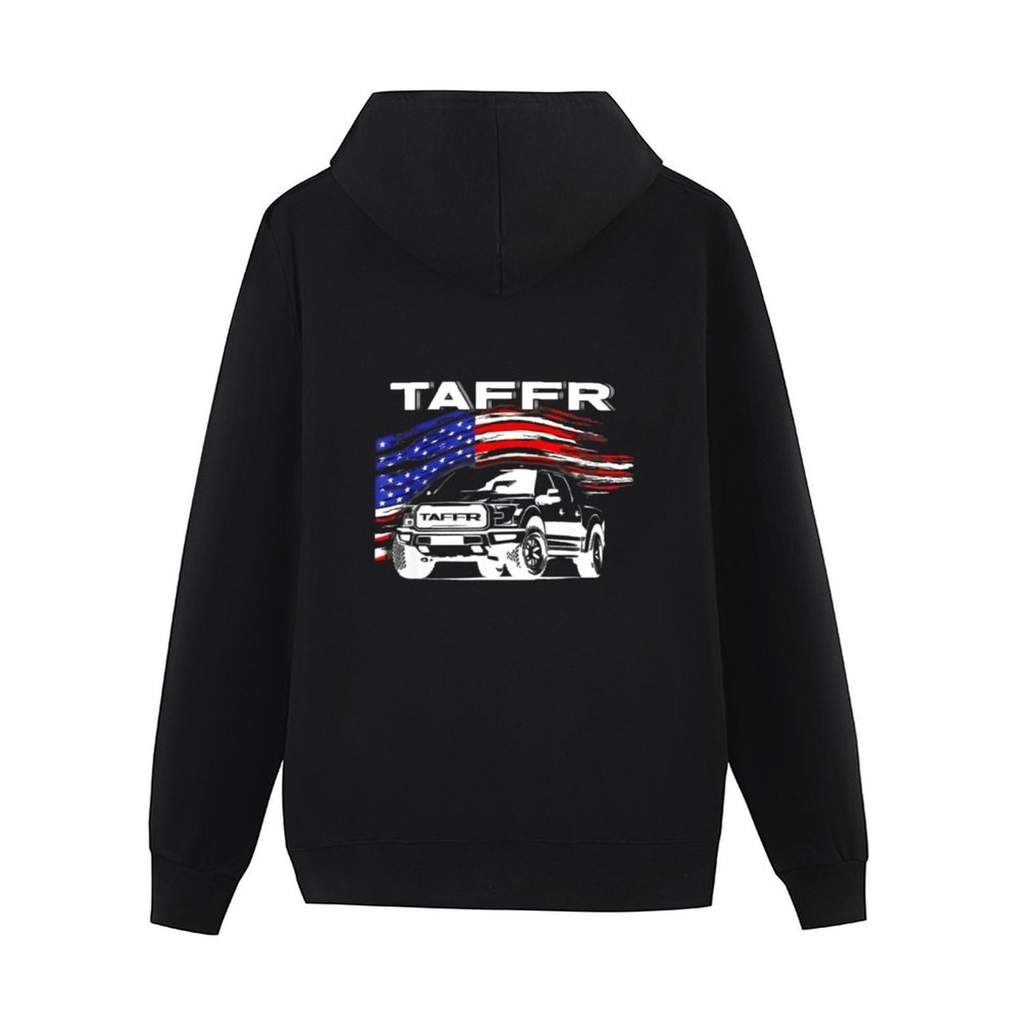 TAFFR American Flag Pickup Truck Funny Viral Video Meme Hoodie autumn clothes autumn new products men wear autumn hoodie