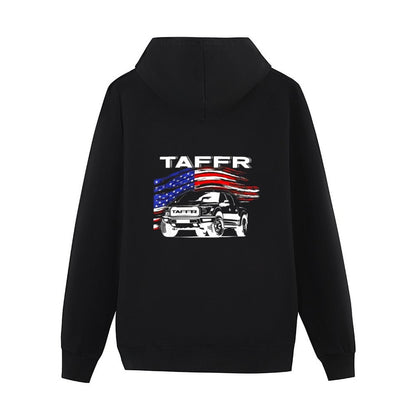 TAFFR American Flag Pickup Truck Funny Viral Video Meme Hoodie autumn clothes autumn new products men wear autumn hoodie