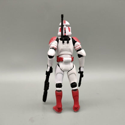 Star Wars Legacy Collection Shocker Trooper Red White Clone Trooper 3.75" Loose Action Figure