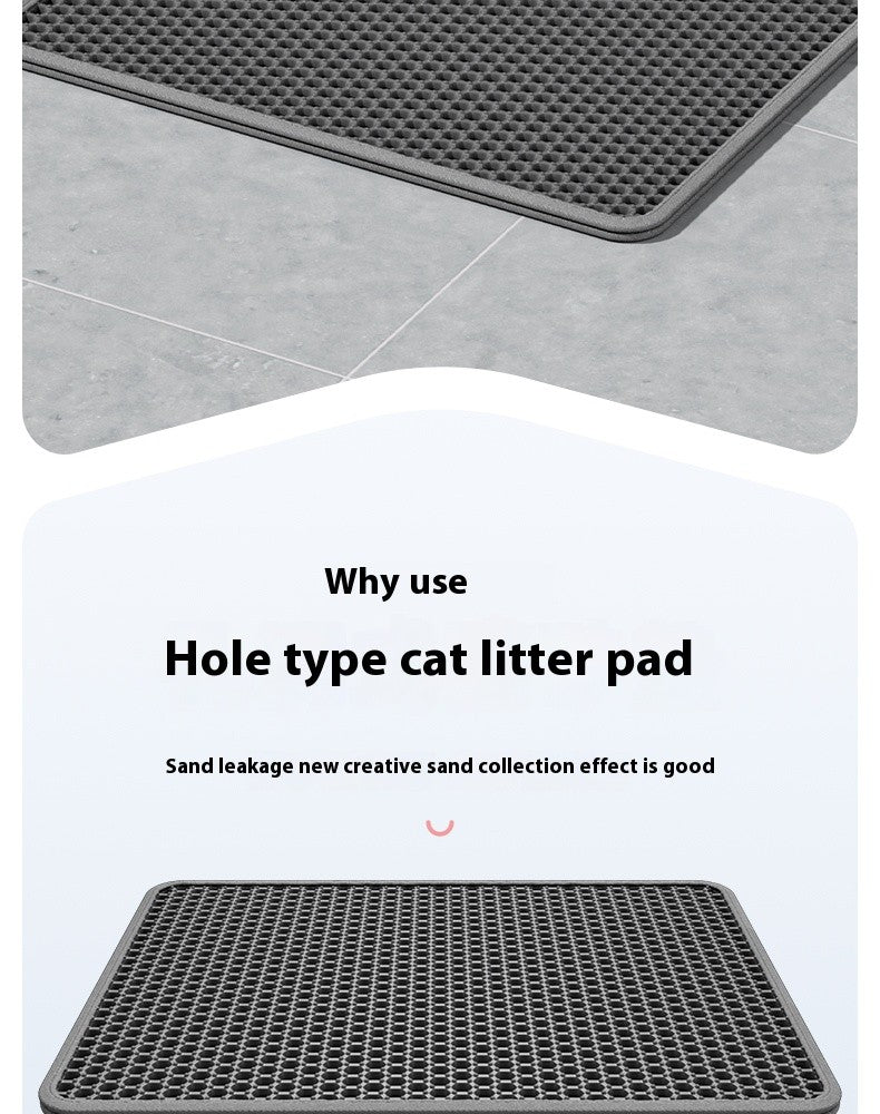 Tapete Higiênico Grande para Gatos, Impermeável, Camada Dupla, Antiderrapante, para Bandeja Sanitária, Lavável, Durável, para Treinamento de Animais de Estimação