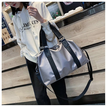 Waterproof Oxford Cloth Travel Bag Brand Travel Handbag Women Large Capacity Fashionable Shoulder Bag Sports Fitness Handbags