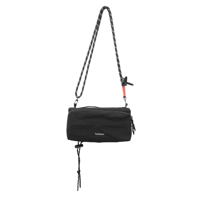 Unisex Camp Messenger Bag Large Capacity Shoulder Bag for Men Women Durable Nylon Hiking Travel Backpack