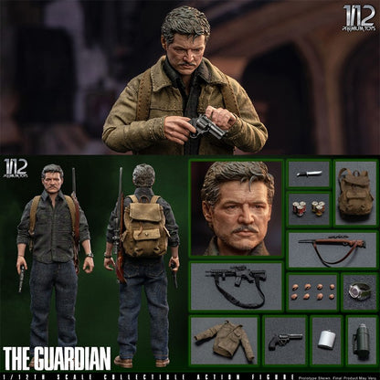 Original 1/12 The Last Of Us Action Figure Série de Modelos Guardião Joel Miller Bonecos Colecionáveis Presente