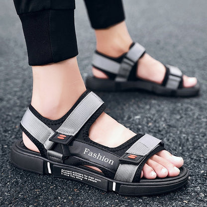 YRZL 2025 Men Sandals Comfortable Lightweight Indoor Outdoor House Shoes Men Anti-Skid Beach Sandals for Men summer footwear