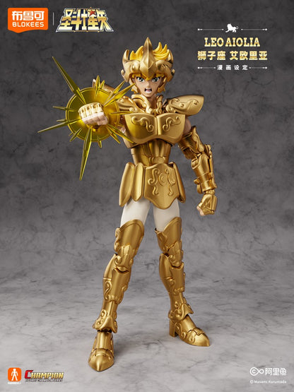Novo Genuíno BLOKEES Gold Saint Seiya Sagitário Seiya Pégaso Aiolos Tenma Pégaso Action Figure Brinquedo Montar Figura Brinquedo Presente